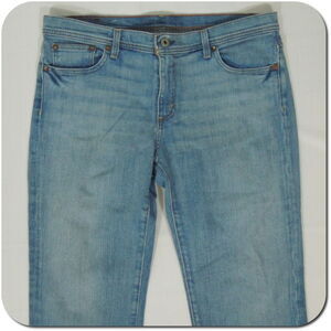 POLO JEANS COMPANY RALPH LAUREN Crop Jeans size 12 Womens Light Wash Stretch
